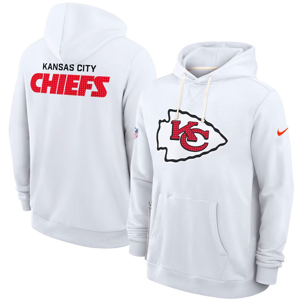 Men 2026 NFL Kansas City Chiefs hoodie white 01-0